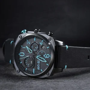 Homme AVI-8 Montre Hawker Hunter AV-4052-05