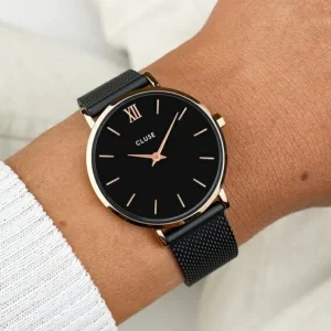 Femme Cluse Montre Minuit Mesh CW0101203024