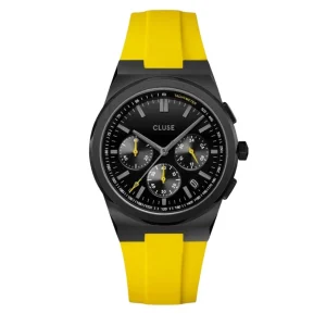Homme Cluse Montre Vigoureux Chrono Yellow CW20809