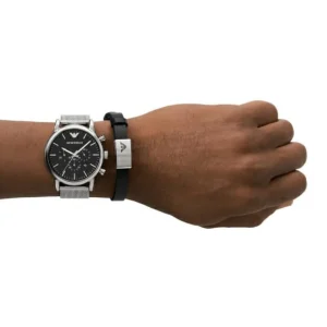 Homme Emporio Armani Montre Luigi AR80062SET
