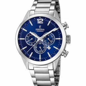 Homme Festina Montre Timeless Chronograph F20343/7