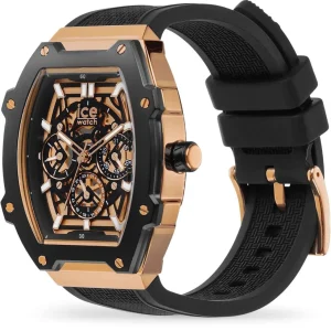 Homme Ice Watch Montre Boliday Black Rose-Gold 024370