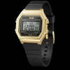 Femme Ice Watch Montre Digit Retro Black Gold Small 022064