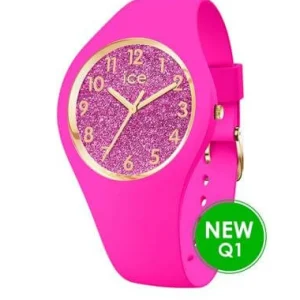 Femme Ice Watch Montre Glitter Neon pink Small 021224