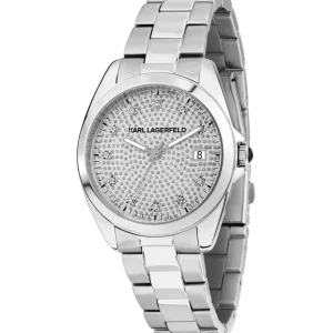 Femme Karl Lagerfeld Montre Round Essentials R0553101509
