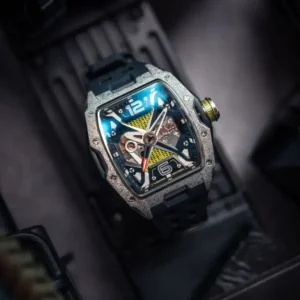 Homme NUBEO Montre Davinci Automatic Cosmic Dust Limited Edition NB-6078-08