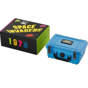 Femme NUBEO Montre Space Invaders Solar Yellow Edition Limitée Automatique NB-6099-SI-03