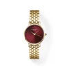 Femme Rosefield Montre Small Edit Bordeaux SEGSG-SE01