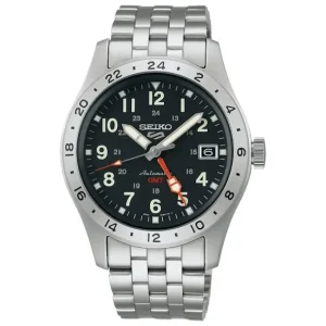 Homme Seiko Montre 5 GMT SSK023K1