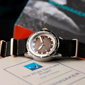 Homme Spinnaker Montre Hass Automatic Whale Sanctuary Project Orcinus Orca Limited Edition SP-5128-44
