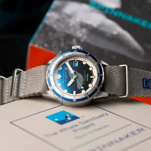 Homme Spinnaker Montre Hass Automatic Whale Sanctuary Project Delphinapterus Leucas Limited Edition SP-5128-33