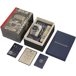 Homme Spinnaker Montre Hull Commander Edition Limitée Côte D&rsquo;Azur SP-5114-11