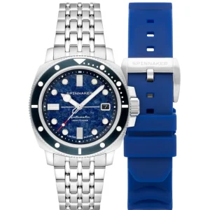 Homme Spinnaker Montre Hull Gemstone Edition Limitée Lapis Lazuli SP-5114-55