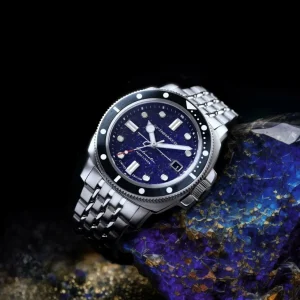 Homme Spinnaker Montre Hull Gemstone Edition Limitée Lapis Lazuli SP-5114-55