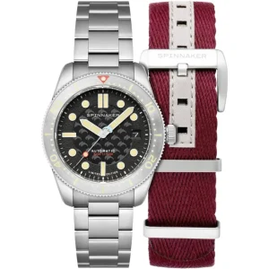 Homme Spinnaker Montre Ocean Black Dolphin Project Edition Limitée SP-5129-22