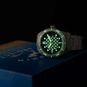 Homme Spinnaker Montre Ocean Black Dolphin Project Edition Limitée SP-5129-22