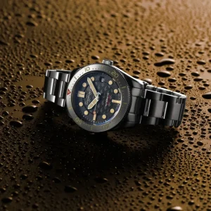 Homme Spinnaker Montre Ocean Black Dolphin Project Edition Limitée SP-5129-22