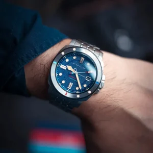 Homme Spinnaker Montre Piccard Auto Dark Cerulean SP-5098-22