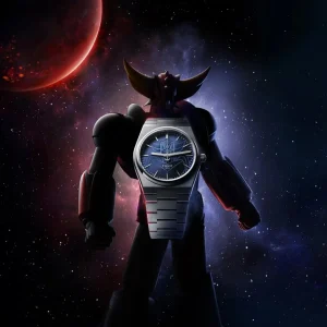 Homme Tissot Montre GOLDORAK PRX POWERMATIC T137.407.11.041.02