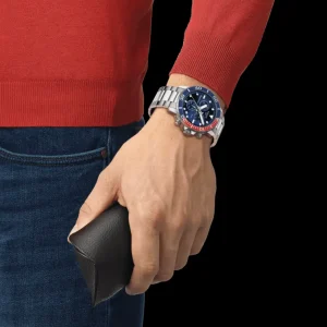 Homme Tissot Montre Seastar 1000 Chronograph T120.417.11.041.03